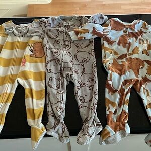 18 month carters fleece sleeper pajamas